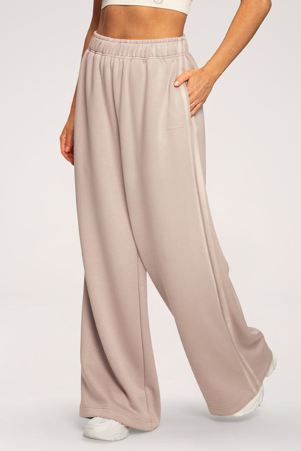 Tepláky Oversize UN1FORM beige