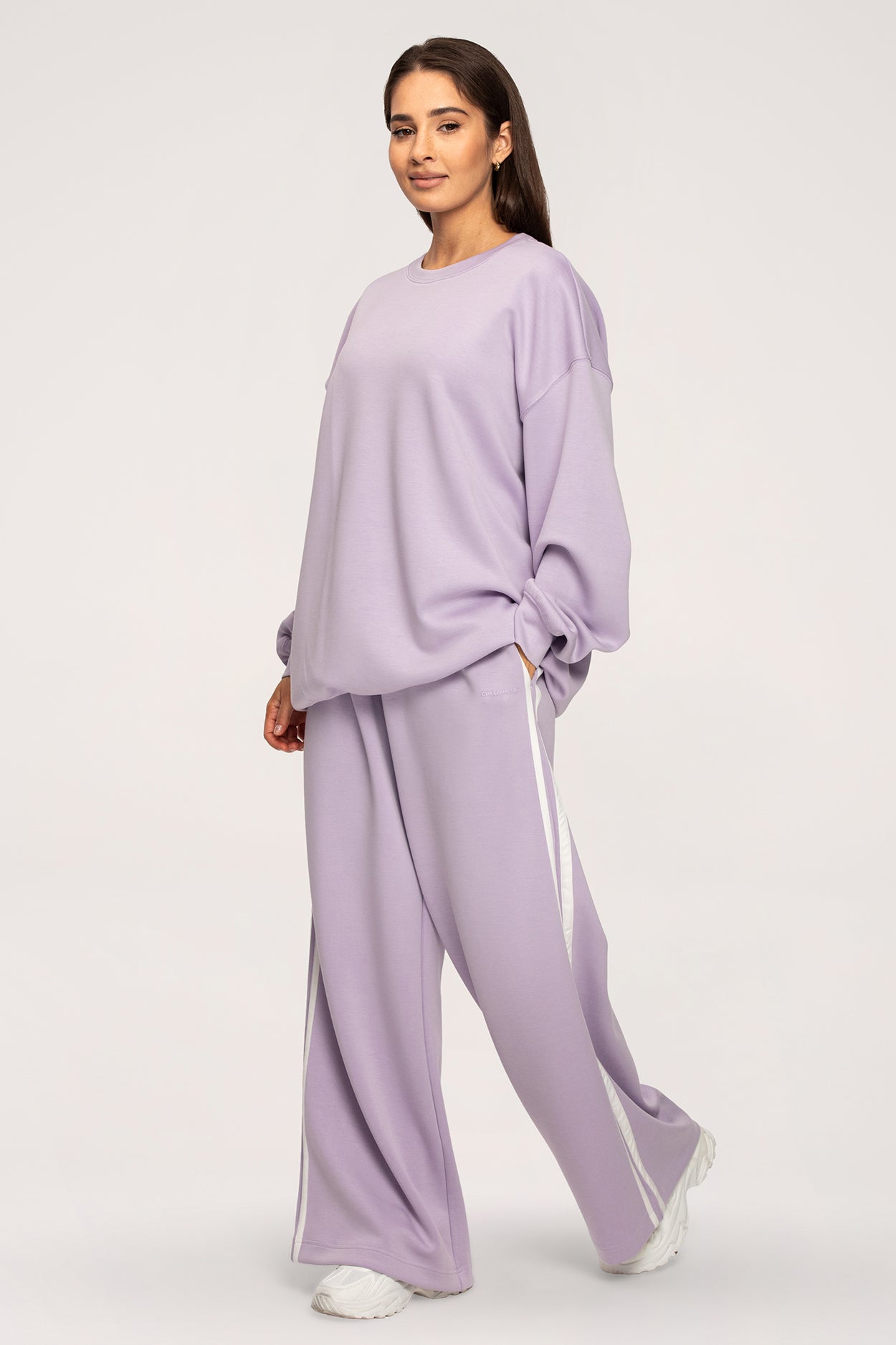 Tepláky Oversize UN1FORM lilac