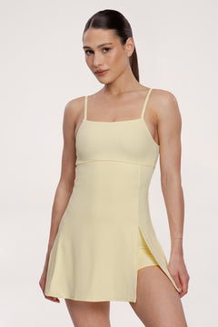 Šaty Court butter yellow