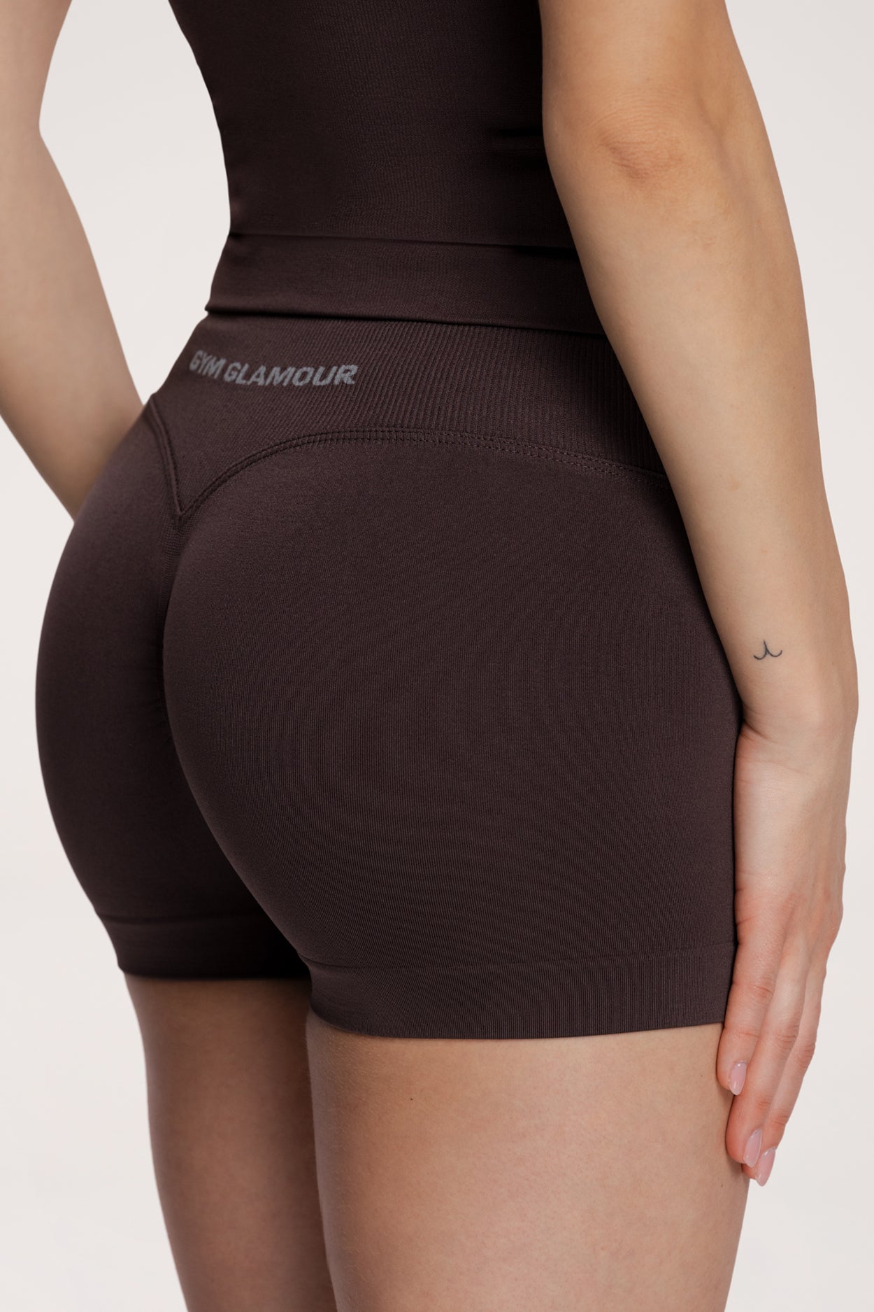 Šortky second skin chocolate