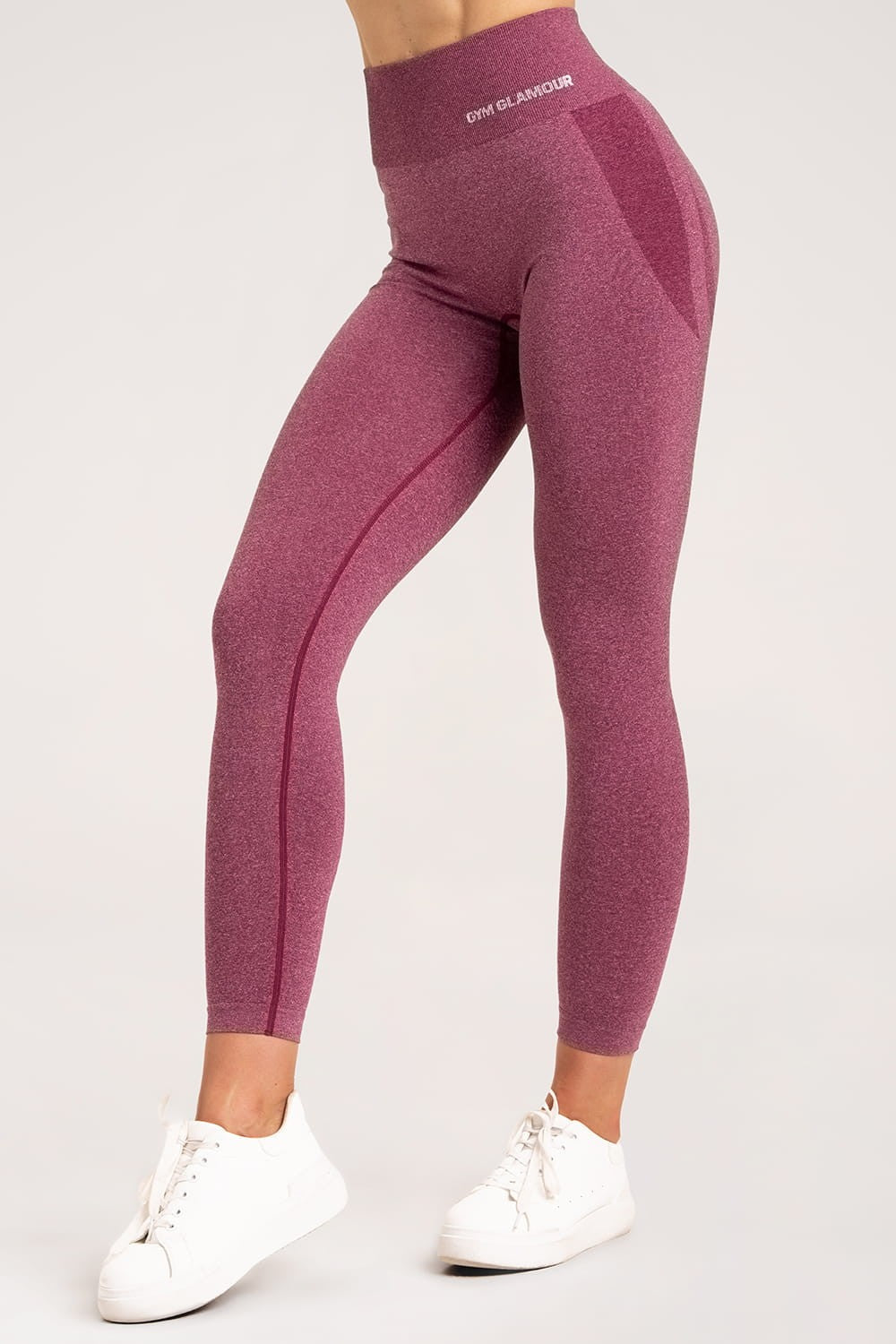 Leginsy melange cherry