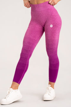 Legíny pink ombre
