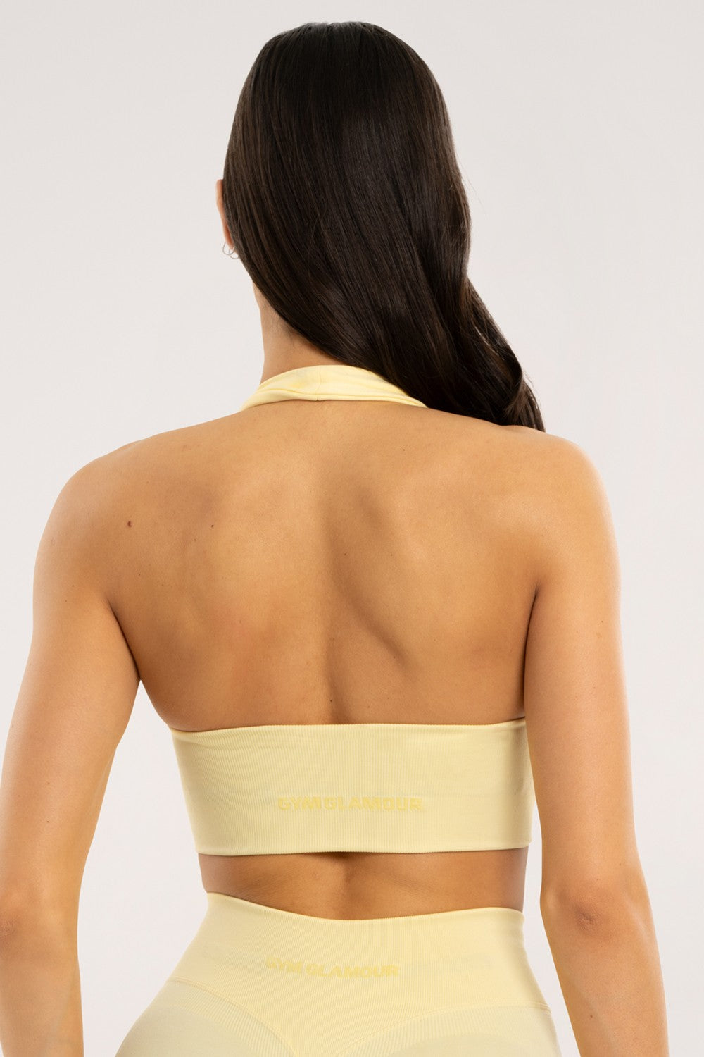 Biustonosz z odkrytymi plecami butter yellow