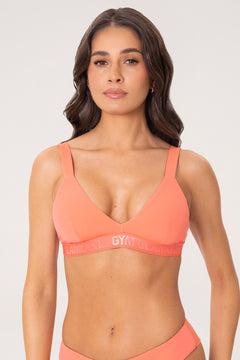 Podprsenka move triangle sport coral