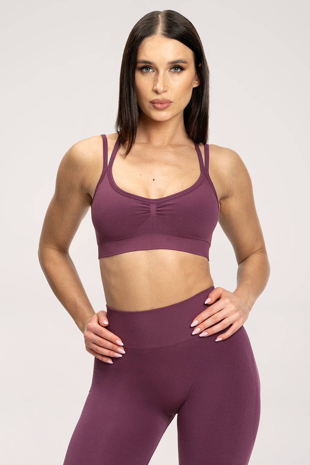 Podprsenka Fake BBL maroon
