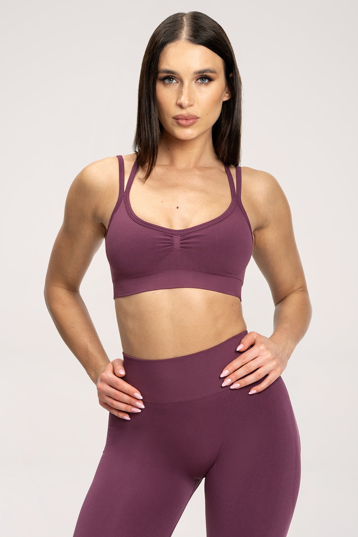 Podprsenka Fake BBL maroon