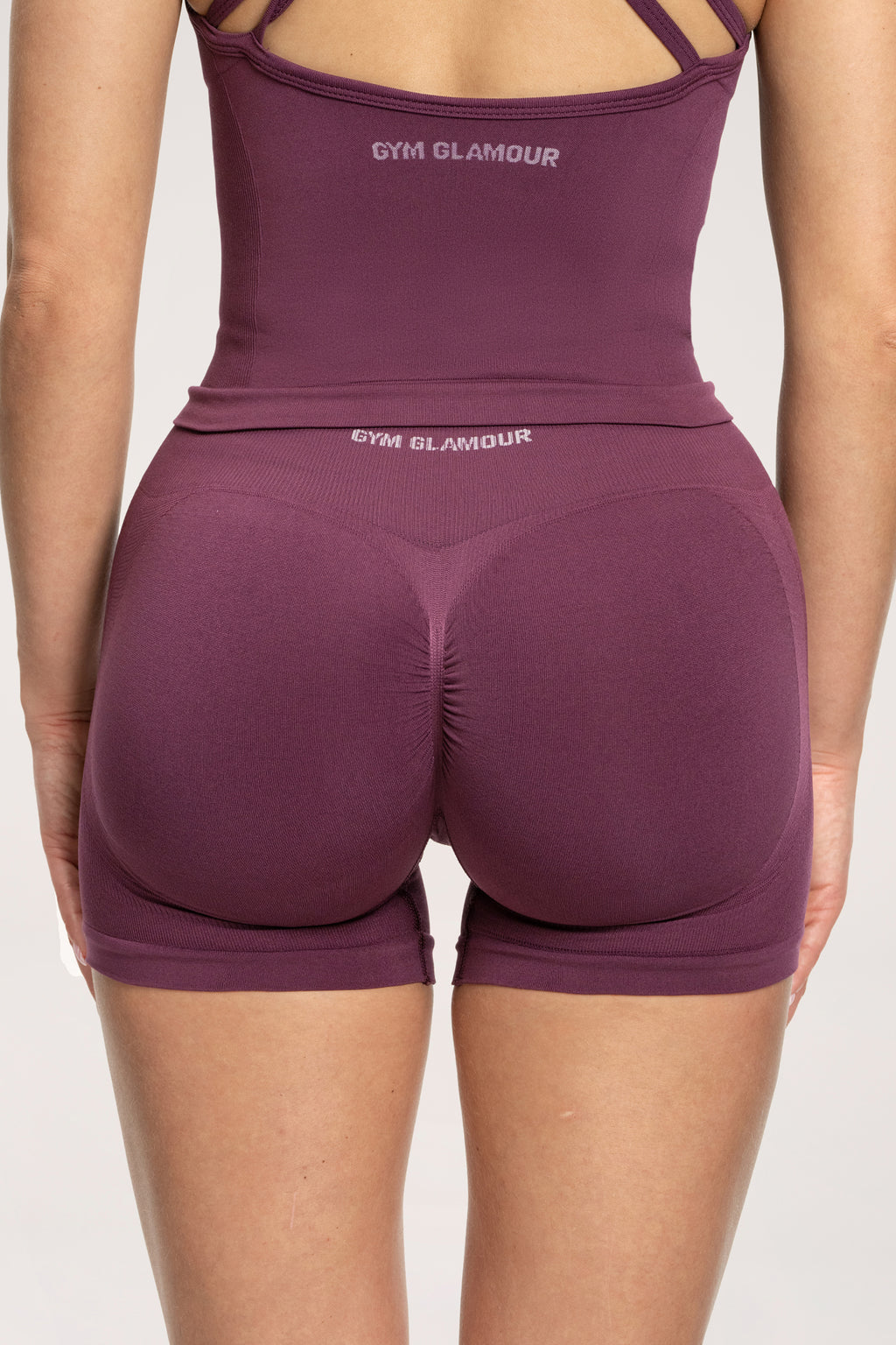 Šortky Fake BBL maroon
